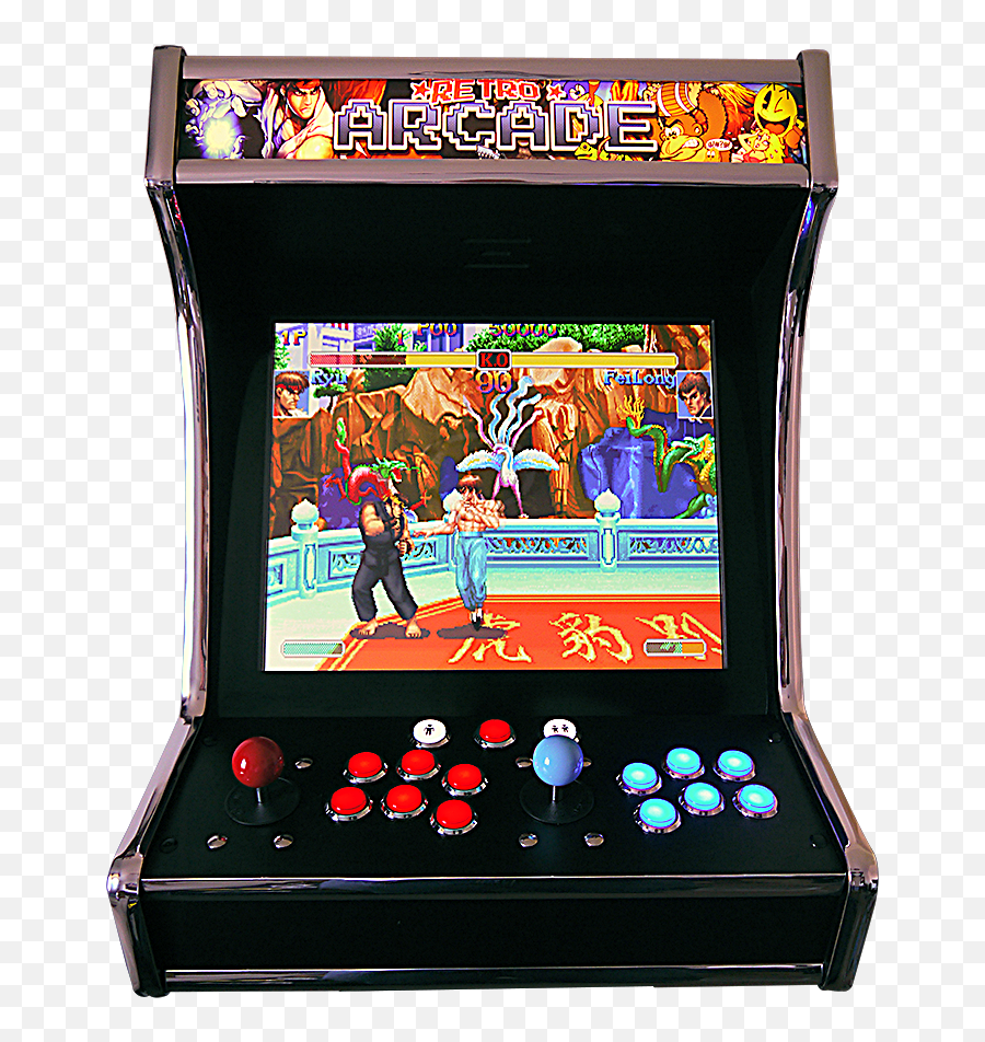 Retro Arcade Machine Png Transparent - Transparent Arcade Cabinet Png,Arcade Machine Png