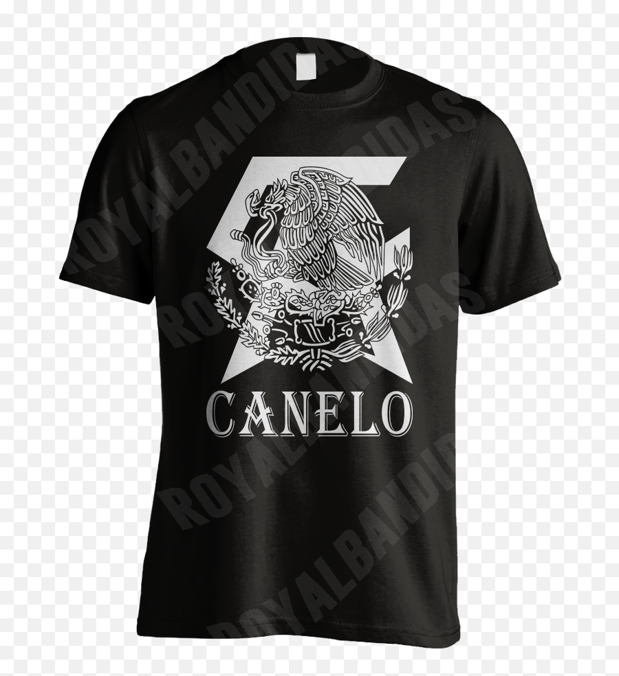 Canelo Alvarez Boxing Mexican Eagle - Short Sleeve Png,Mexican Eagle Logo