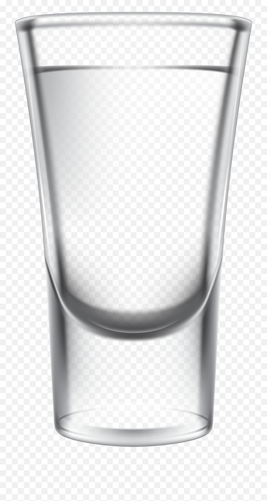 Mustache Clipart Glass Frame Picture - Shot Glass Of Water Png,Glass Png