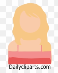 Girly Chatbox Avatar Image Daily Cliparts - Hair Design png