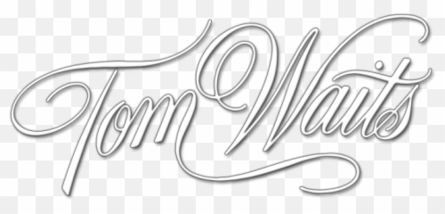 Tom Waits Artist Logo - png