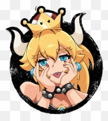 Yandare Bowsette Will Kill For Love Attention And - Bowsette Love Png,Bowsette Png