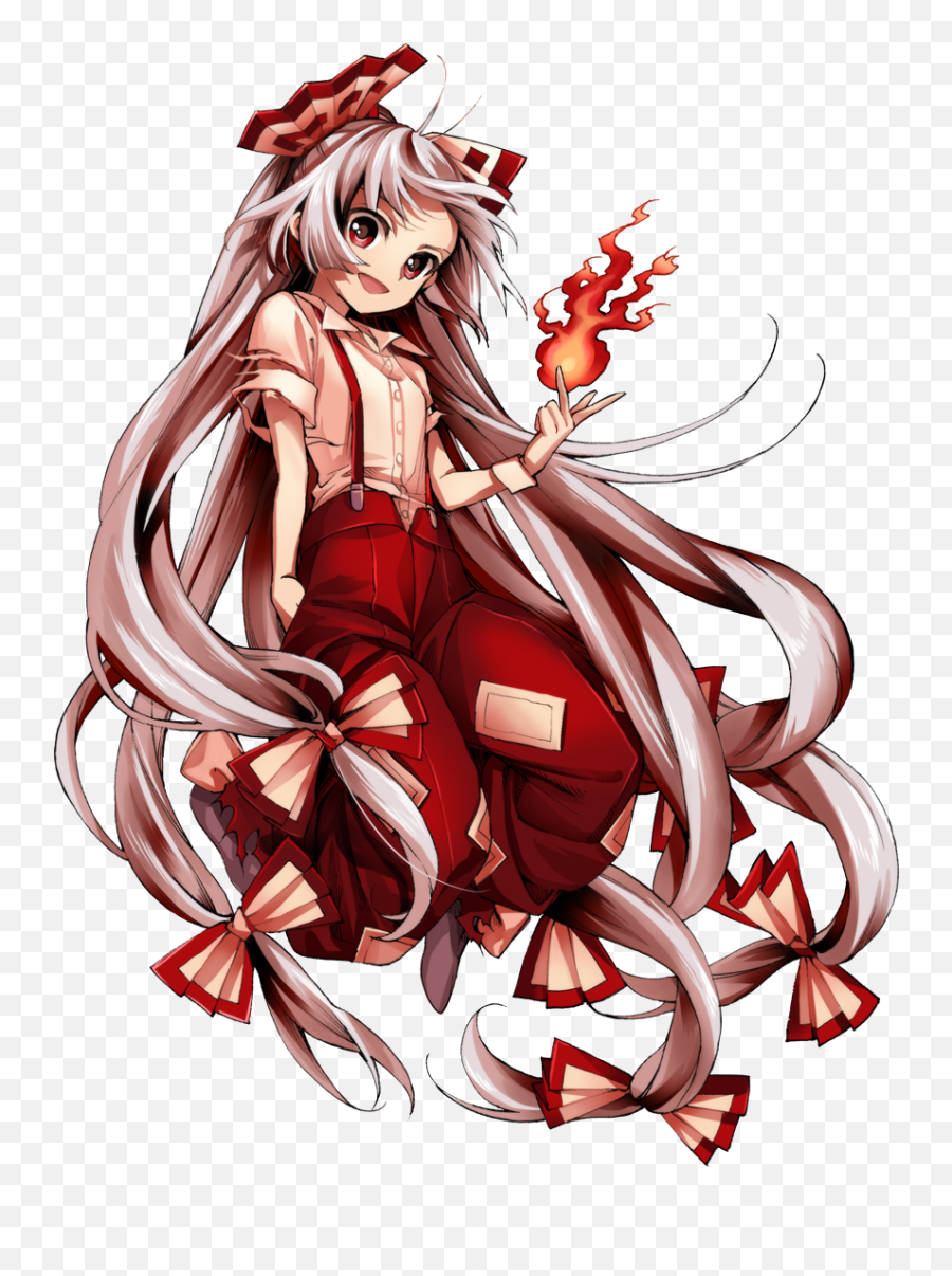 Vs Fujiwara No Mokou Project - Touhou Mokou Png,Dovahkiin Png