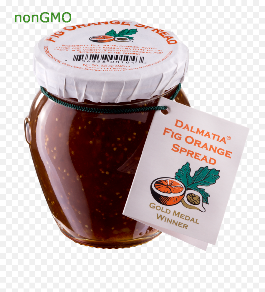 Dalmatia Fig Spread - Our Fig Spreads Are Non Gmo And Gluten Dalmatia Spread Fig Orange Oz Png,Fig Png