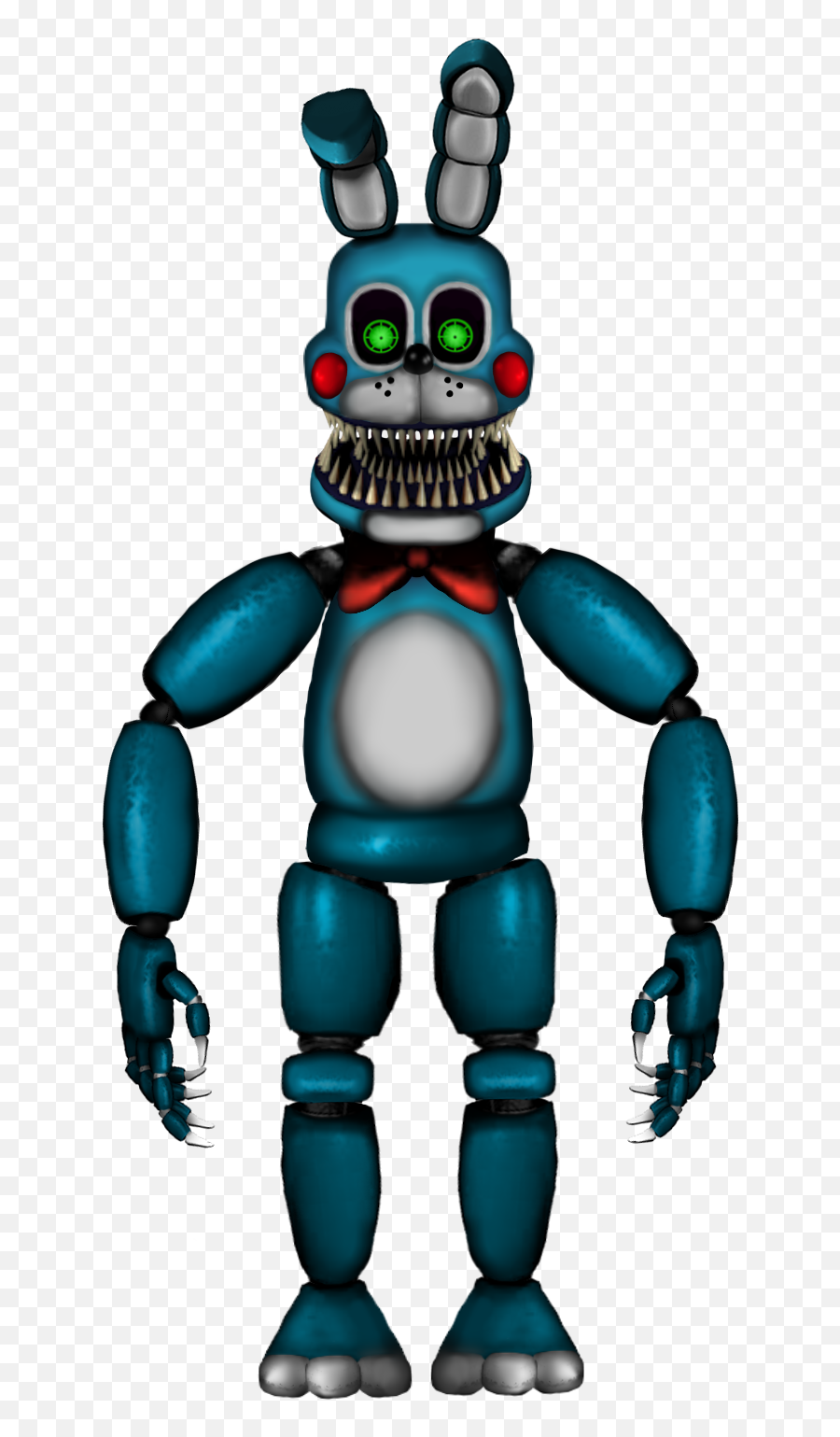 Transparent Version Of My Nightmare Toy Bonnie - Album On Imgur Nightmare Toy Bonnie Transparent Png,Bonnie Png