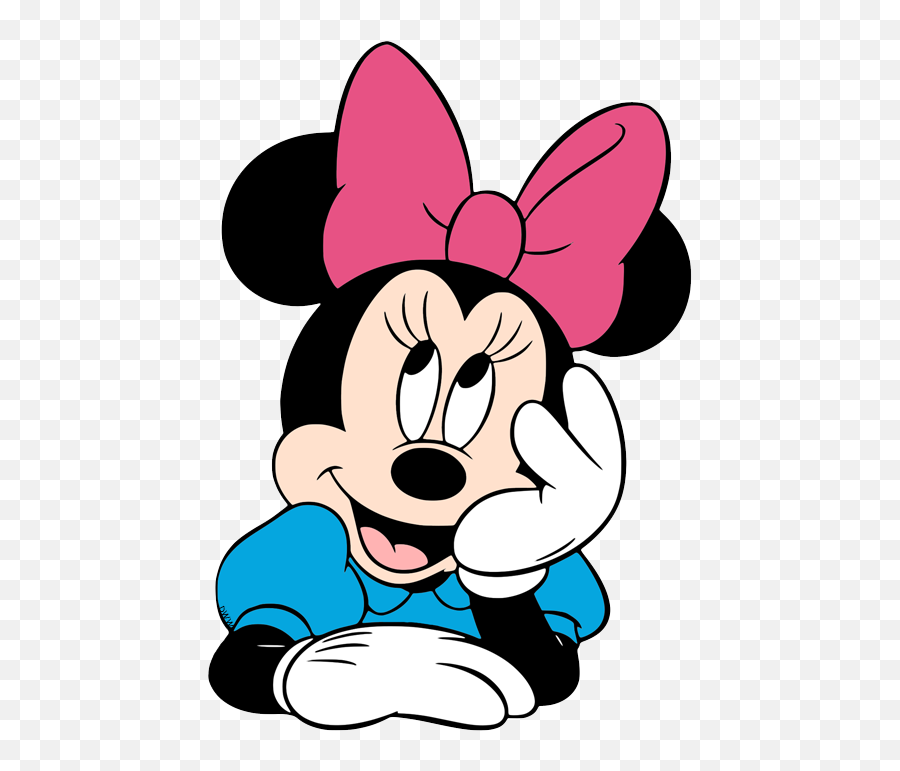 Minnie Mouse Clip Art 2 - Face Minnie Mouse Clipart Png,Minnie Mouse Face Png