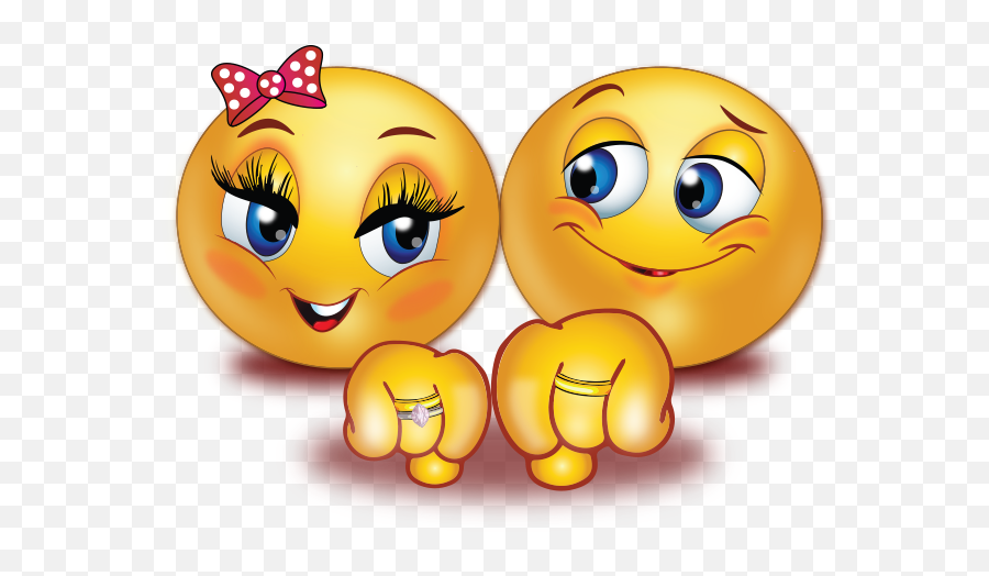 Engaged Couple Emoji - Couple Smiley Emoji Png,Engaged Icon