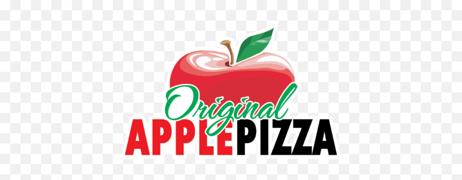 Original Apple Pizza - Apple Png,Original Apple Logo