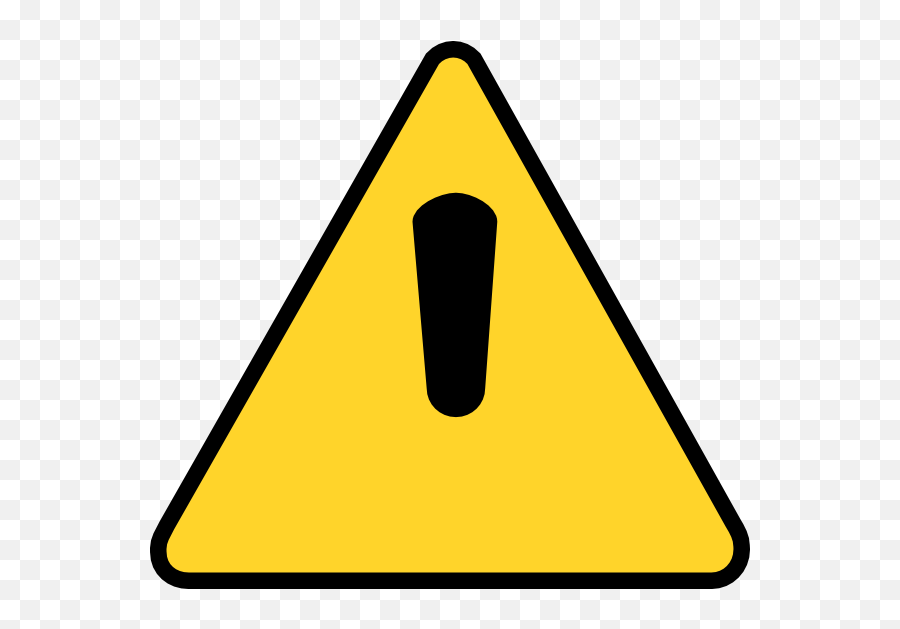 Warning Icon Clip Art - Vector Clip Art Online Under Maintenance Sign Png,Warning Icon Png