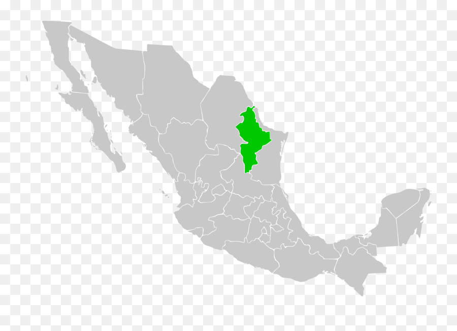 Nuevo Leon In Mexico - Ubicacion Geografica De Nuevo Leon Png,Mexico Map Icon