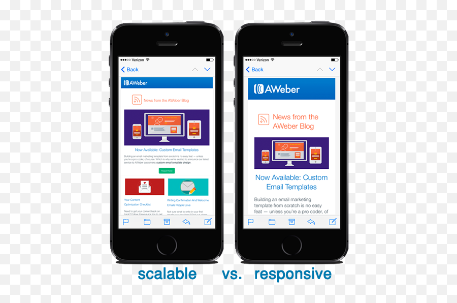 Optimize Email For Mobile Devices - Mobile Optimised Email Png,Cell Phone Icon For Email Signature