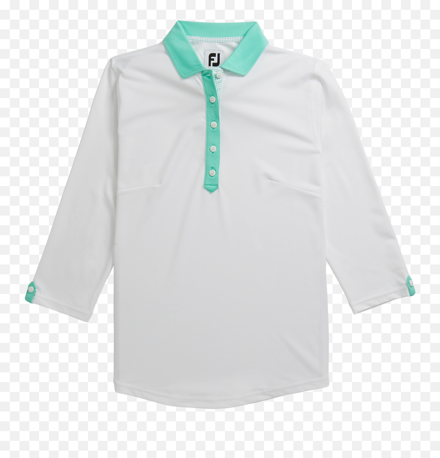 Baby Pique Trim - Long Sleeve Png,Footjoy Icon Wave Golf Shoes