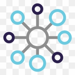 Temporary U0026 Permanent Cost Accounting Decision Support - Hub And Spoke Icon png