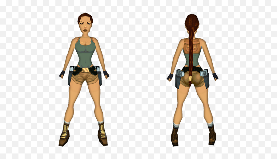 Tomb Raider Iv The Last Revelation Outfits - Raiding The Globe Lara Croft Last Revelation Model Png,Tomb Raider 2013 Icon