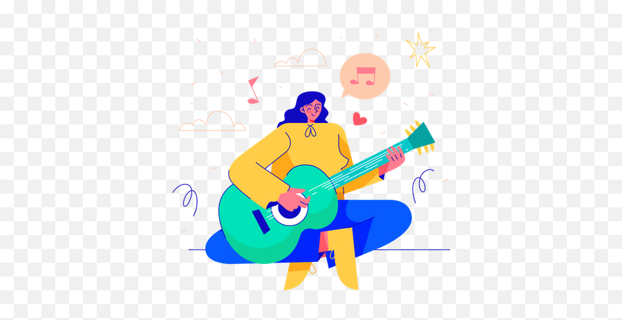 Acoustic Guitar Icon - Download In Glyph Style Guitarist Png,Guitar Tuner Icon