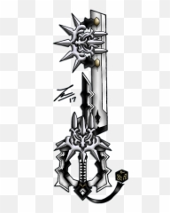 Exusiasword Glory To Mankind - Keyblade png
