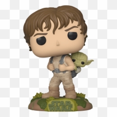 Star Wars Pop Vinyl Figure Training Luke With Yoda - Star Wars Funko Pop 363 Png,Yoda Png