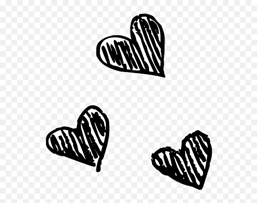Heart Art Png - Heart Art Pencil Doodle Drawing White Drawn Heart Png,Heart Doodle Png