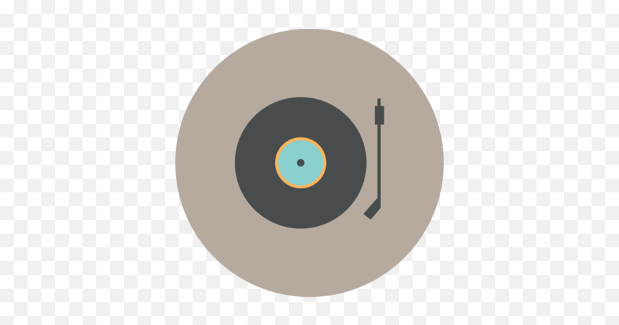 Free Music Circle Icon Vinyl Record 1192225 Png With - Dot,Record Icon Png