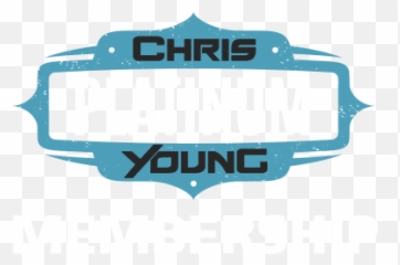 Platinum Level Fan Club Membership - current Chris Young Store Language png