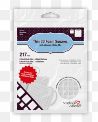 3l - Scrapbook Adhesives 3D Foam Squares White Variety Pack Thin Russian Church png