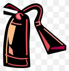 Fire Extinguisher - Vector Image Drawing png