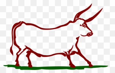Cow Logo Version 4 Thick Lines - Logo Beef Png,Cow Logo