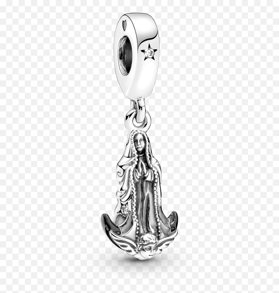 Pandora Virgin Of Guadalupe Motif Dangle Charm 799646c01 - Virgin Of Guadalupe Pandora Png,Pandora One Icon