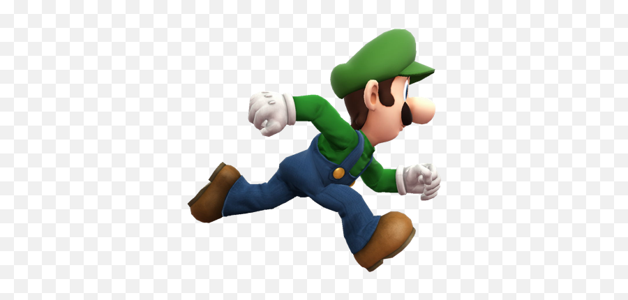 Super Luigi Run 1 Tynker - Luigi Running Png,Luigi Plush Png