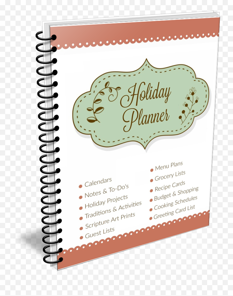 Download Holiday Planner For - Sketch Pad Png,Holiday Png