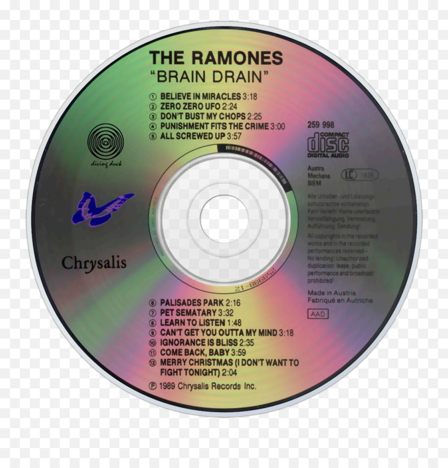 Ramones - Brain Drain Theaudiodbcom Png,Brain Drain Icon