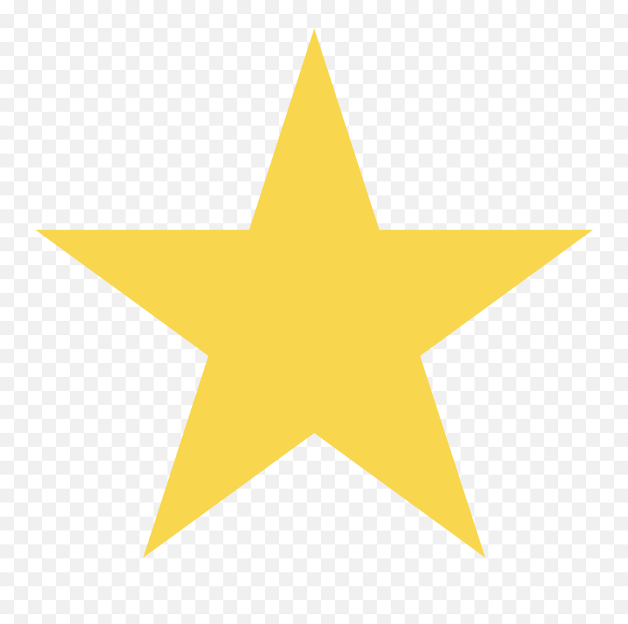 Yellow Star Png No Background Free - Star Icon,Star Png Transparent Background