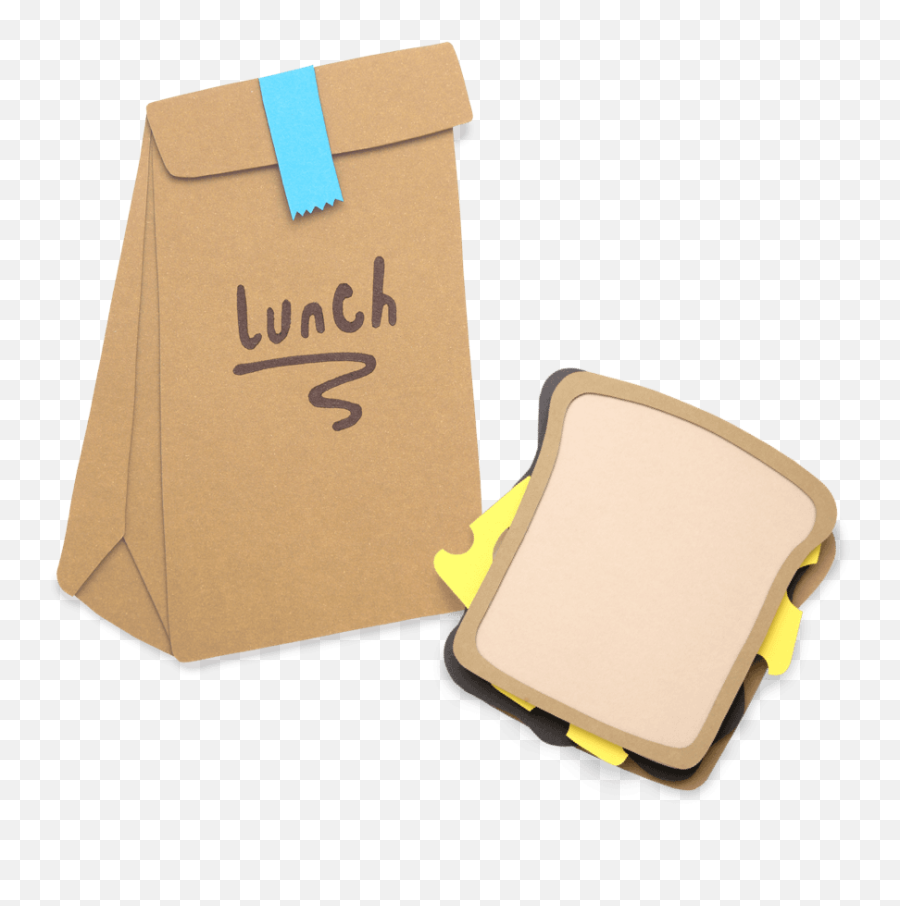 Eat Up - Paper Lunch Bag Sandwich Png,Sandwich Transparent Background