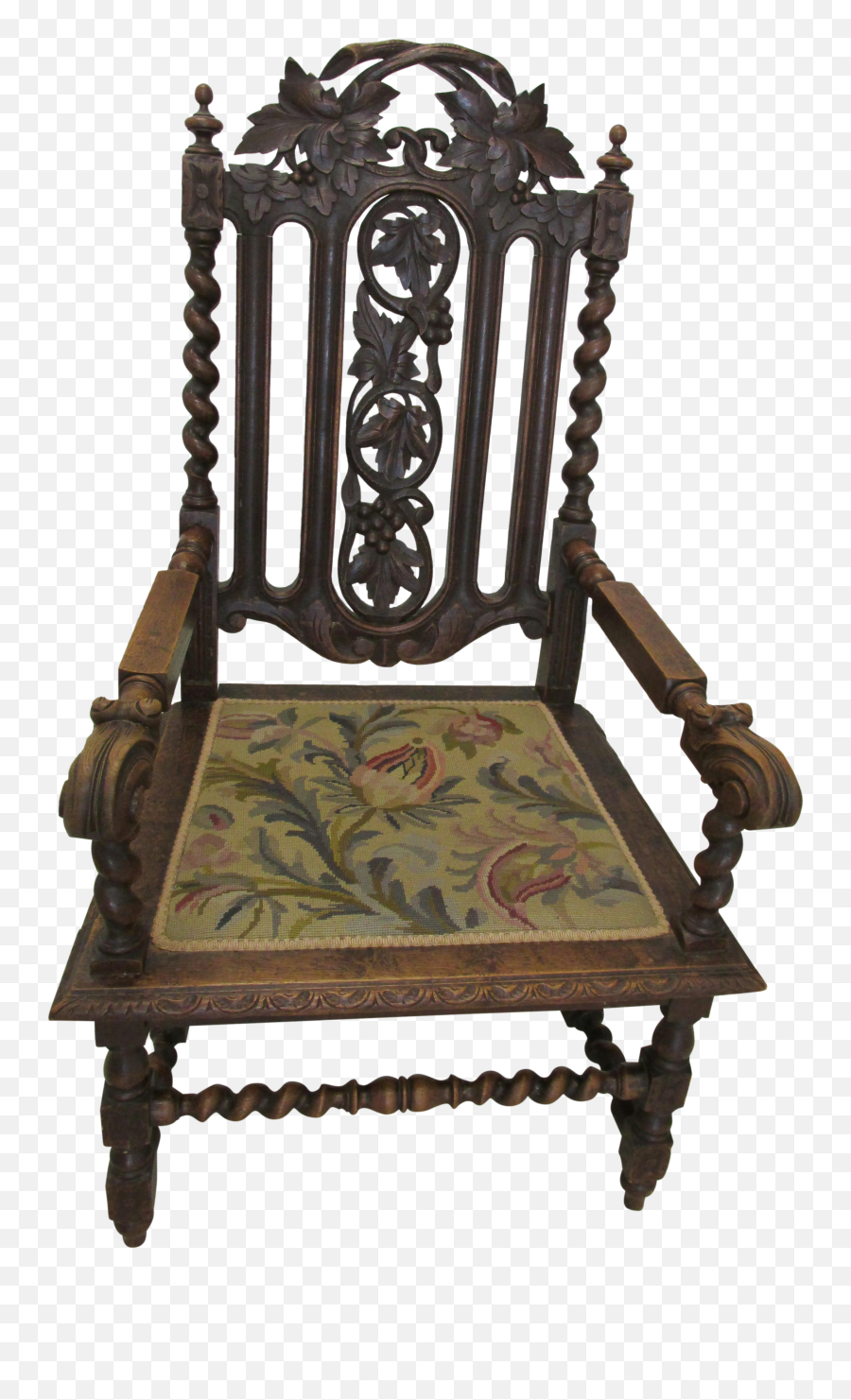 Jacobean Revival Throne Chair - Throne Png,Throne Chair Png