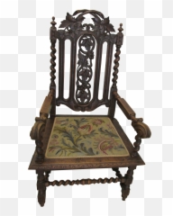 Jacobean Revival Throne Chair - Throne Png,Throne Chair Png