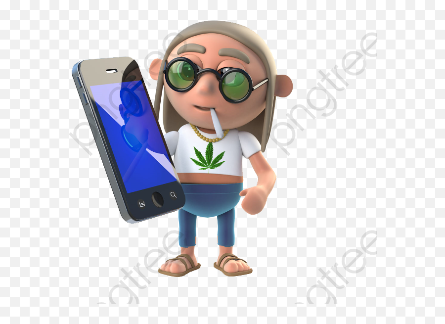 Library Of Old Cell Phone Clip Art Black And White Download - 3d Funny Stoner Hippie Png,Cell Phone Clipart Png