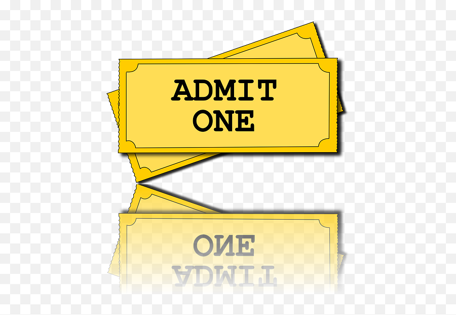 Ticket Movie Admission - Animated Movie Tickets Png,Movie Ticket Png
