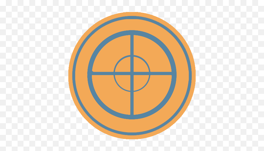 Sniper Emblem Blu - Tf2 Most Wanted Taunt Png,Sniper Logo