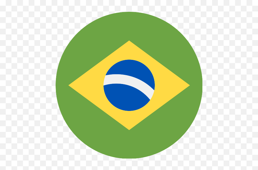 Brazil Png Icon - Brazil Flag Flat Icon,Brazil Png