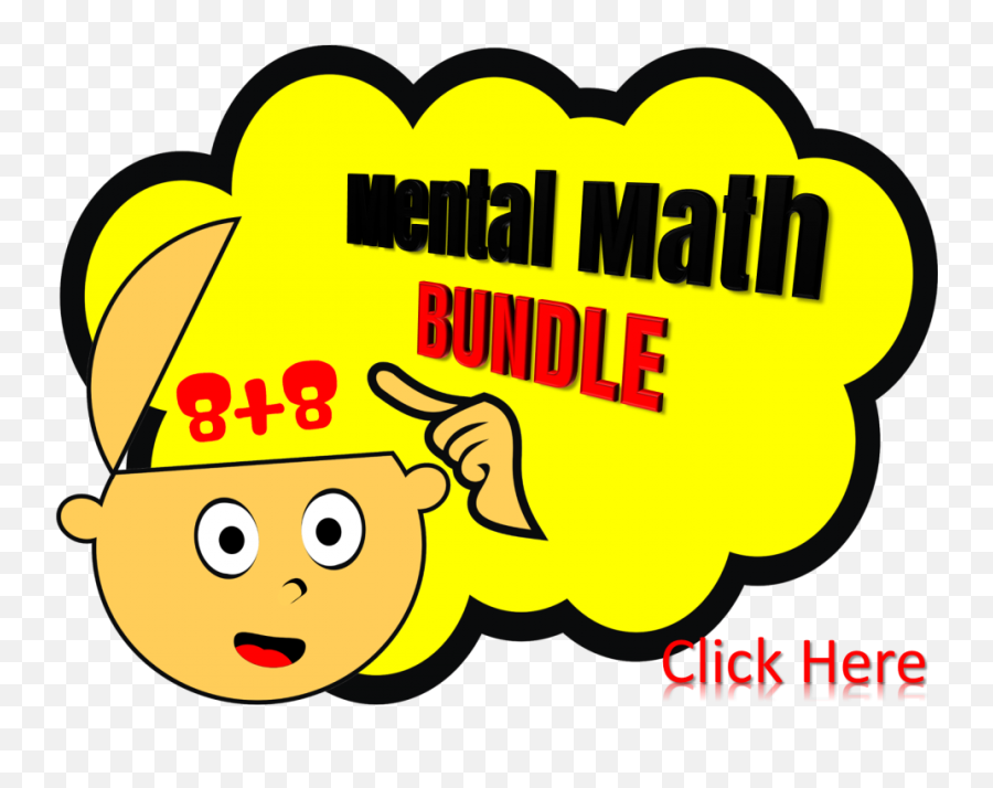 Mental Math Clipart - Write Mental Math Clipart Png,Math Clipart Png