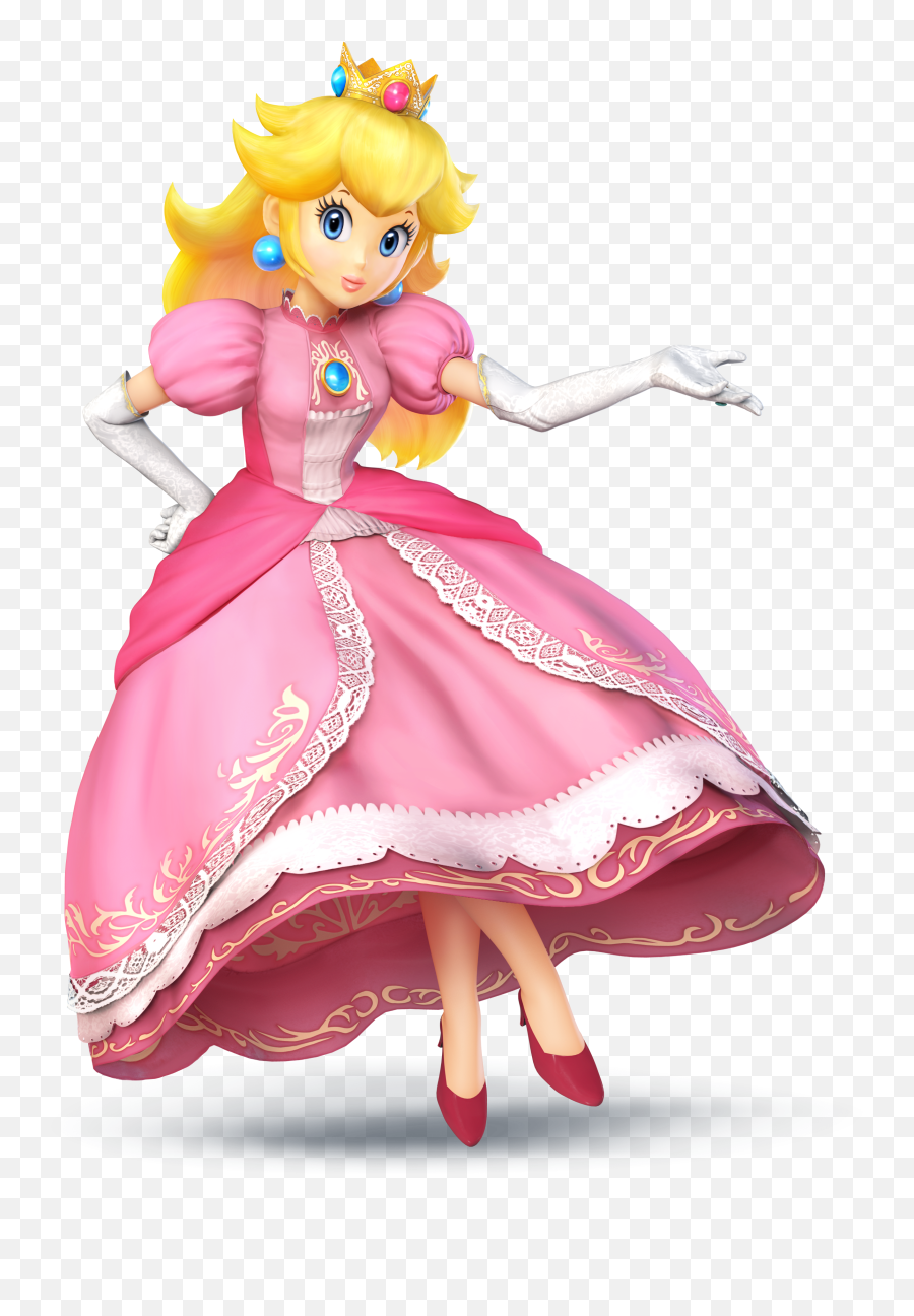 Princess Peach - Princess Peach Super Smash Bros Wii U Png,Princess Peach Transparent