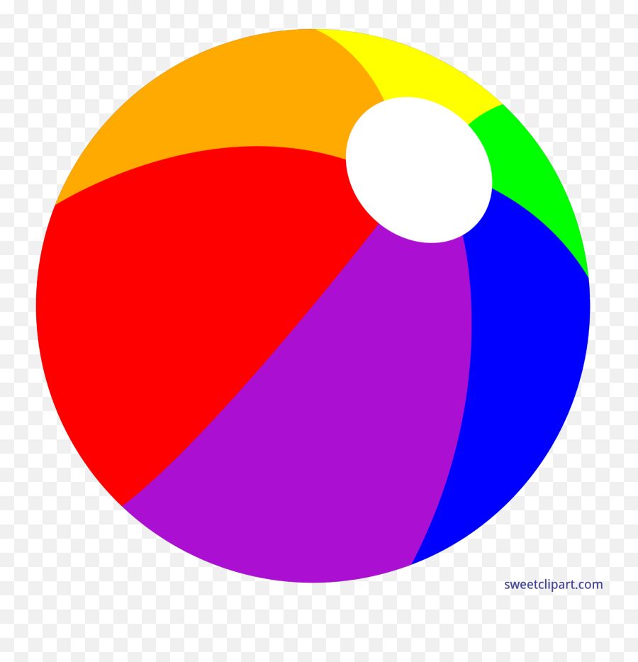 Beach Ball Clipart Png 5 Station - Clip Art Beach Ball,Beach Clipart Png