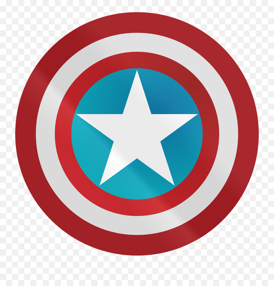 Captain American America - Portrait Of A Man Png,Captian America Logo