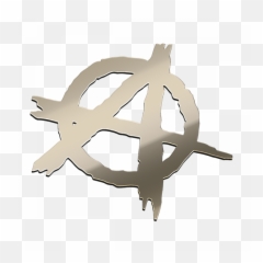 Anarchy Nickel Sticker Free Shipping 2020 - Anarchy Symbol png