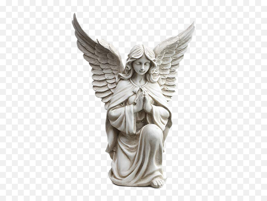 Angel Praying Png Clipart - Praying Angel Statue,Angel Png