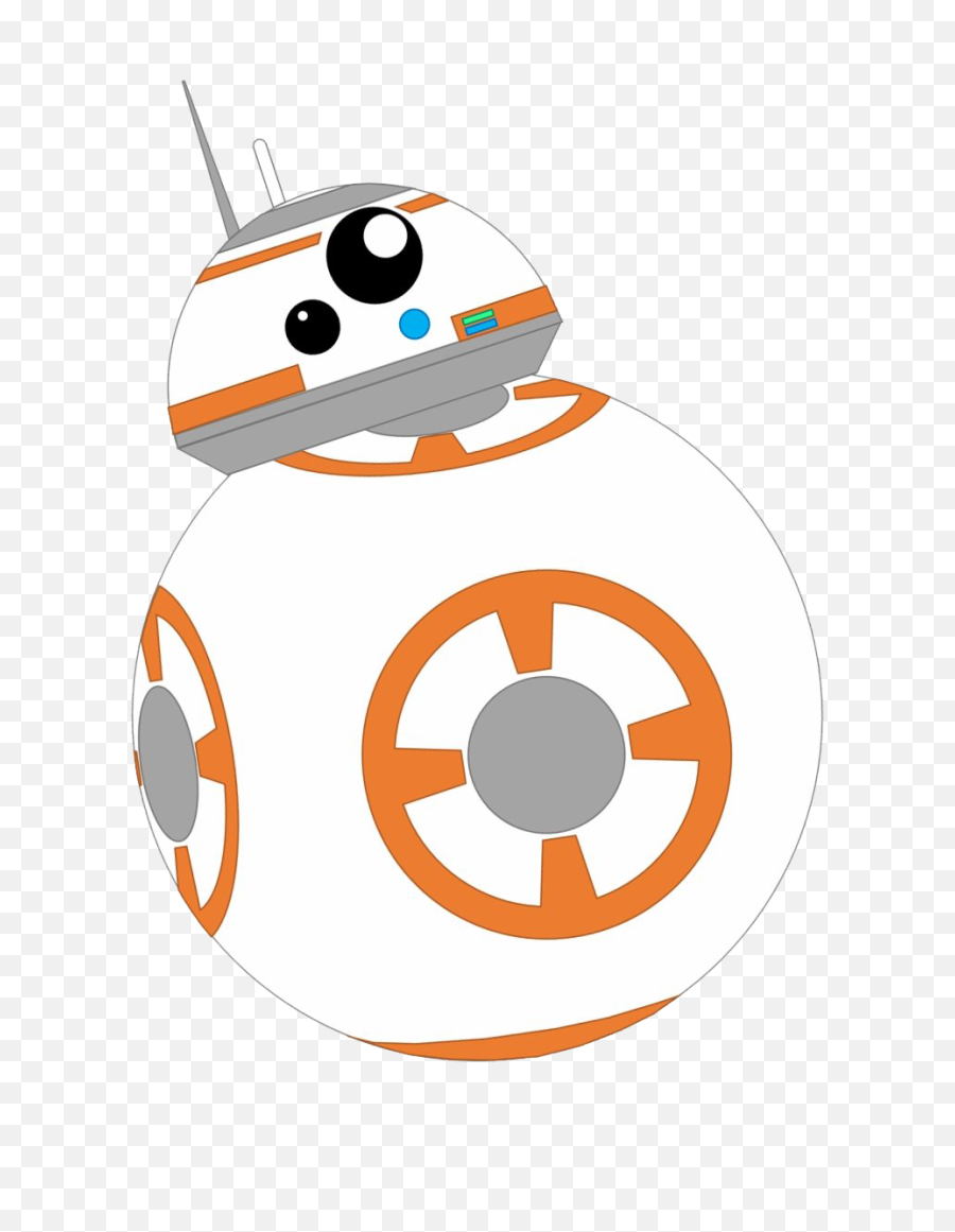 Star Wars Vector Png Bb8 Cartoon Bb - 8 Png