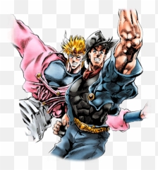 Download Unit Joseph Joestar And Caesar - Joseph Joestar And Caesar Zeppeli Png,Joseph Joestar Png