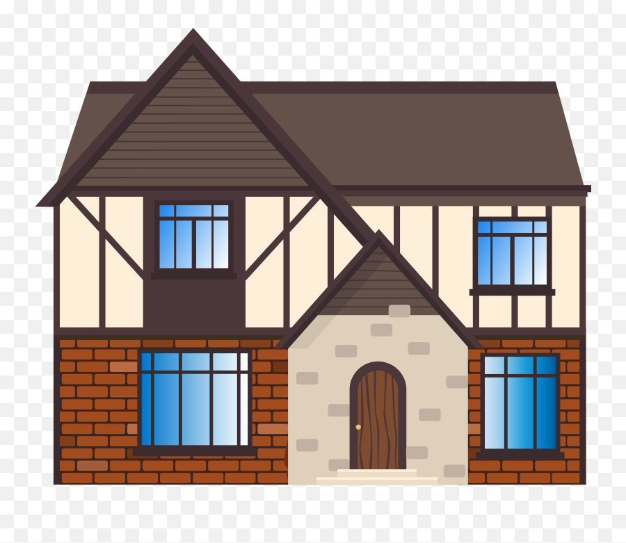 House Clip Art Transparent Png - Realistic House Clip Art,Full House Png