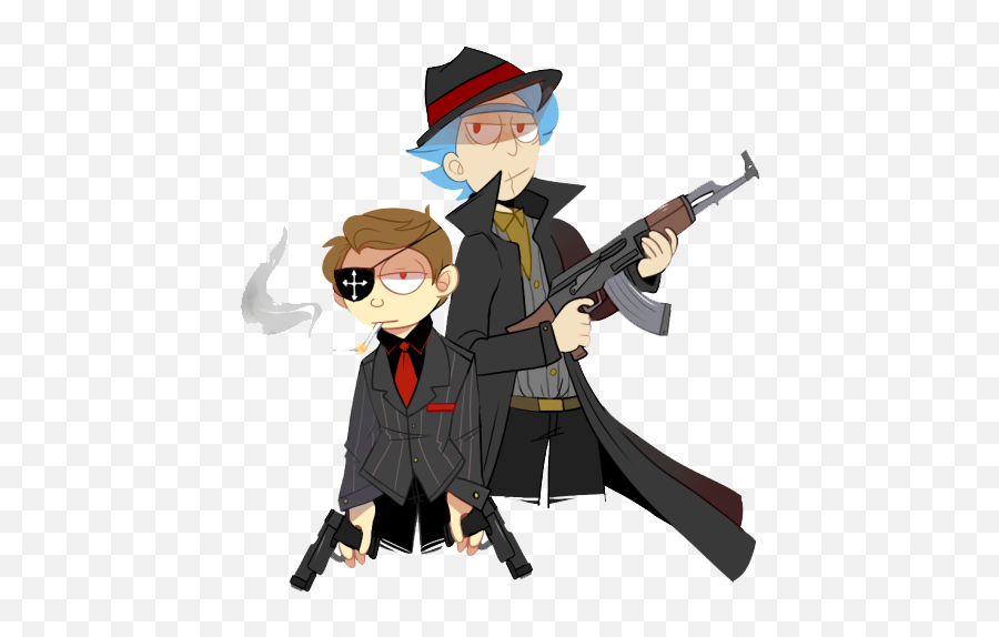 Mafia Themed Rick And Morty Team Fortress 2 Sprays Png Transparent