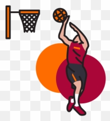 Game Icon Of Colored Outline Style - Available SVG PNG Free Throw Basketball